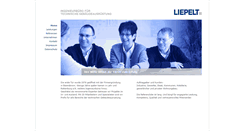Desktop Screenshot of ib-liepelt.de
